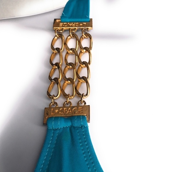 L*Space Bikini Top With Gold Hardware - Picture 2 of 5